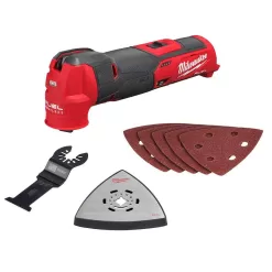 Milwaukee M12 FUEL 12-Volt Lithium-Ion Cordless 1.6 Gal. Wet/Dry Vacuum and Oscillating Multi-Tool with 4.0 Ah Battery and Charger