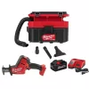 Milwaukee M18 FUEL PACKOUT 18-Volt 2.5 Gal. Lithium-Ion Cordless Wet/Dry Vacuum with HACKZALL Reciprocating Saw Kit