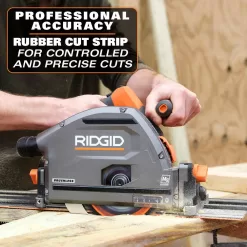 RIDGID R48630B 18V Brushless Cordless 6-1/2 in. Track Saw (Tool Only)