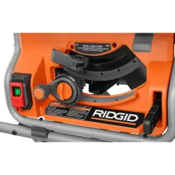 RIDGID 15 Amp 10 in. Portable Pro Jobsite Table Saw (2-Pack) with Rolling Stands