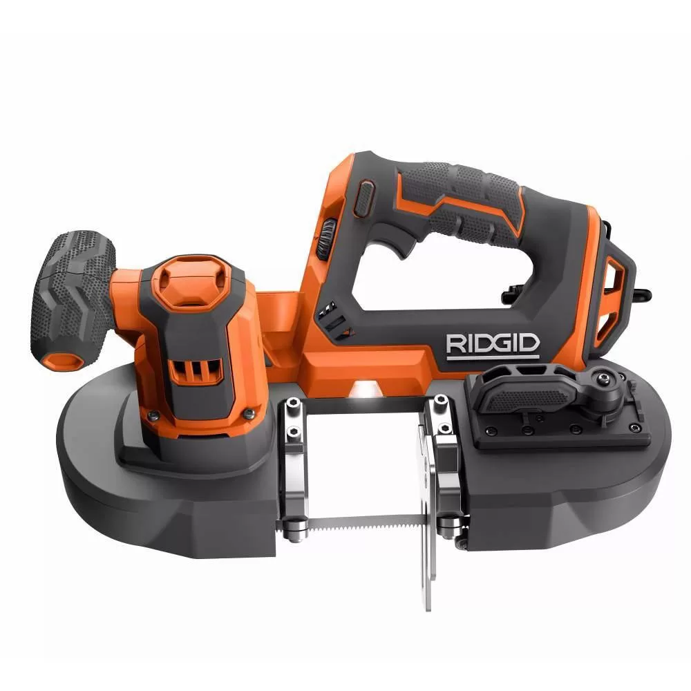 RIDGID 18V Cordless 2-Tool Combo Kit with Compact Band Saw and OCTANE Brushless Compact Fixed Base Router (Tools Only)