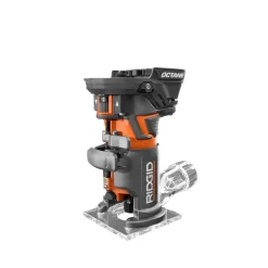 RIDGID 18V Cordless 2-Tool Combo Kit with Compact Band Saw and OCTANE Brushless Compact Fixed Base Router (Tools Only)