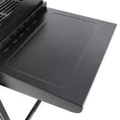 Royal Gourmet GD401 4-Burners Portable Propane Gas Grill and Griddle Combo Grills in Black with Side Tables