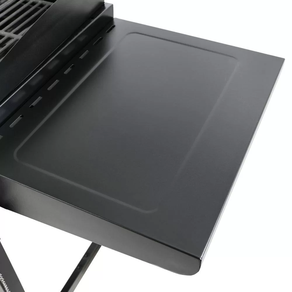 Royal Gourmet GD401 4-Burners Portable Propane Gas Grill and Griddle Combo Grills in Black with Side Tables