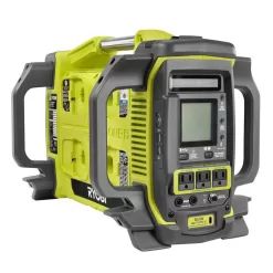 RYOBI RYI818BT ONE+ 1800-Watt Power Station Battery Inverter Push Button Battery Generator/8-Port Charger (Tool-Only)