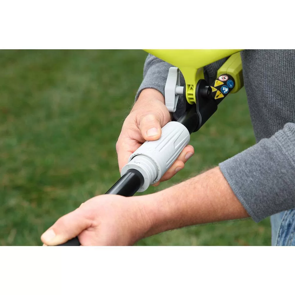 RYOBI RY40550-PS 40V HP Brushless 16 in. Battery Chainsaw and 10 in. Battery Pole Saw with 4.0 Ah Battery and Charger