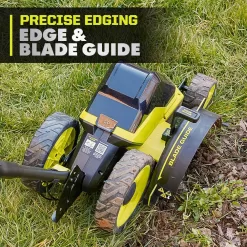 RYOBI RY40706BTL-AC 40V HP Brushless Cordless Edger (Tool Only) with Extra Edger Blade