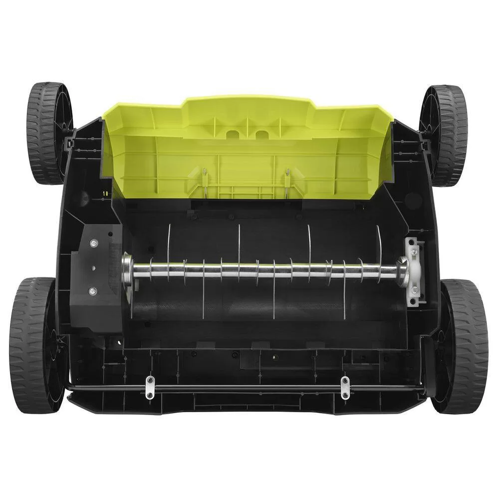 RYOBI ONE+ HP 18-Volt Brushless 14 in. Cordless Battery Cultivator, Seed Spreader, Two 4.0 Ah Batteries and Charger