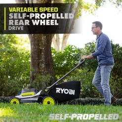 RYOBI 40V HP Brushless 20 in. Cordless Electric Battery Walk Behind Self-Propelled Mower (Tool Only)