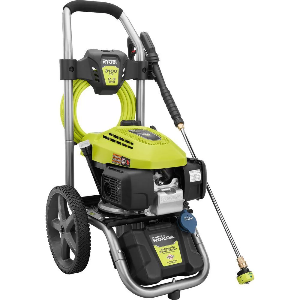 RYOBI RY803023A 3100 PSI 2.3 GPM Cold Water Gas Pressure Washer