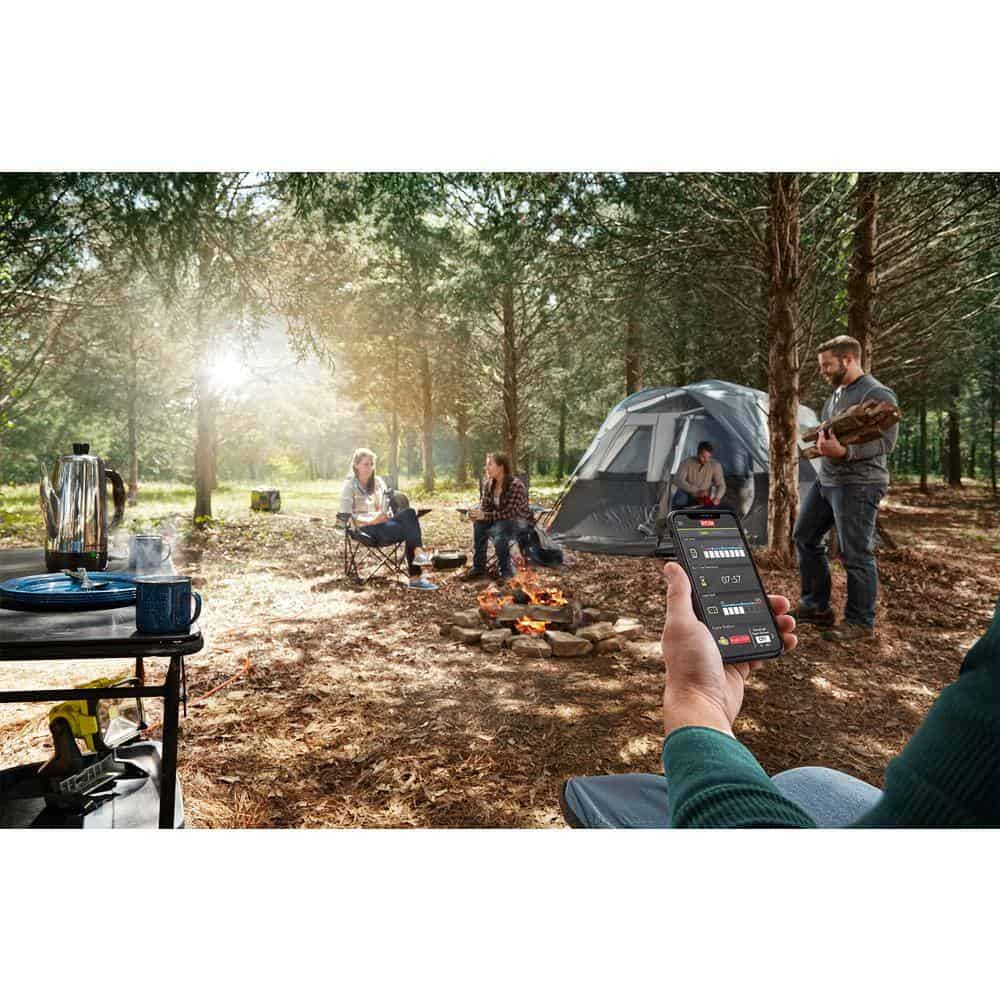 RYOBI 2,300-Watt Recoil Start Bluetooth Super Quiet Gasoline Powered Digital Inverter Generator with CO Shutdown Sensor