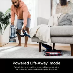Shark AZ3002 Stratos Bagless Corded Upright Vacuum with DuoClean PowerFins HairPro and Odor Neutralizer Technology - AZ3002