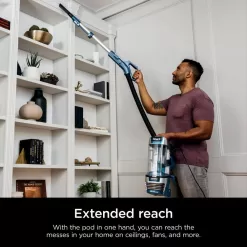 Shark AZ3002 Stratos Bagless Corded Upright Vacuum with DuoClean PowerFins HairPro and Odor Neutralizer Technology - AZ3002