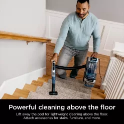 Shark AZ3002 Stratos Bagless Corded Upright Vacuum with DuoClean PowerFins HairPro and Odor Neutralizer Technology - AZ3002