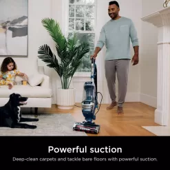 Shark AZ3002 Stratos Bagless Corded Upright Vacuum with DuoClean PowerFins HairPro and Odor Neutralizer Technology - AZ3002