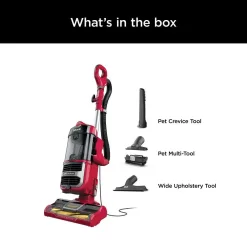 Shark ZU561 Navigator Lift-Away Lightweight Bagless Corded HEPA Filter Upright Vacuum with Self-Cleaning Brushroll in Red - ZU561