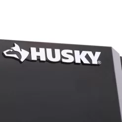 Husky G3624W-US Ready-to-Assemble 24-Gauge Steel Garage Gear Cabinet in Black (36.6 in. W x 72 in. H x 24 in. D