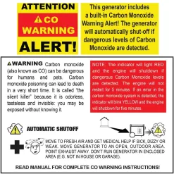 Sportsman 806694 4,000/3,500-Watt Recoil Start Dual Fuel Gasoline Propane Portable Generator with CO Detector Auto-Shutoff