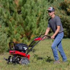 Toro 58602 21 in. Max Tilling Width 163 Briggs and Stratton 4-Cycle Engine Front Tine Tiller