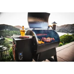 Traeger HD0041 Pro 22 Pellet Grill in Bronze with Cover