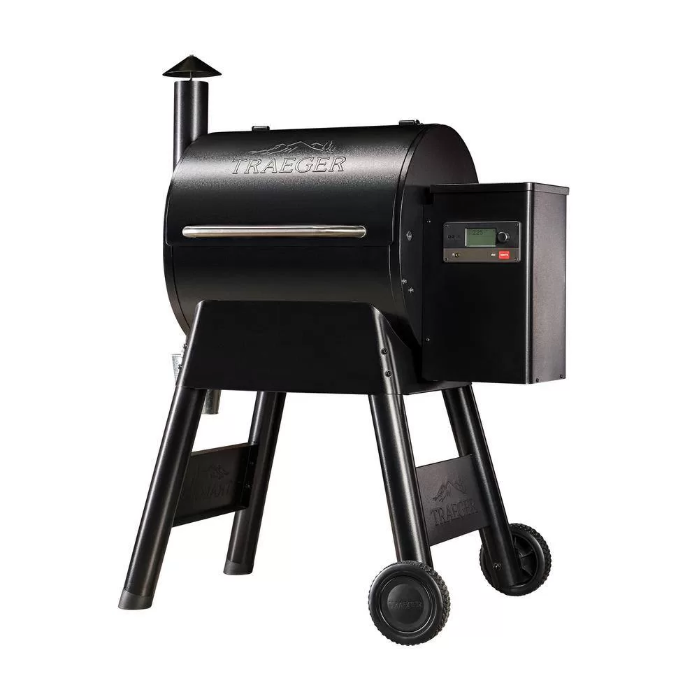 Traeger TFB57GLE Pro 575 Wifi Pellet Grill and Smoker in Black