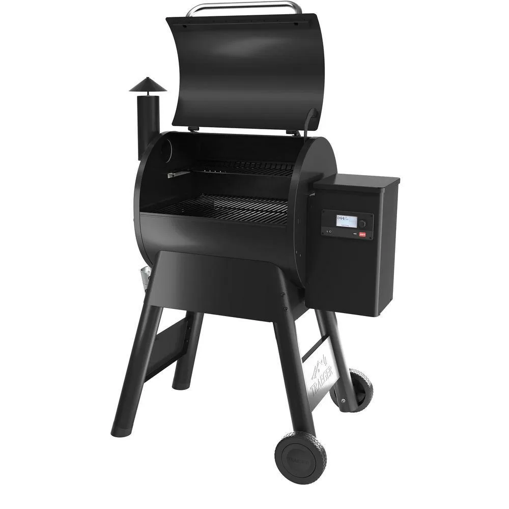 Traeger TFB57GLE Pro 575 Wifi Pellet Grill and Smoker in Black