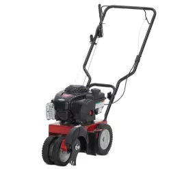 Troy-Bilt TBE550 9 in. Tri-Blade 140 cc Briggs and Stratton 4-Stroke Engine Gas Landscape Edger with Curb Wheel