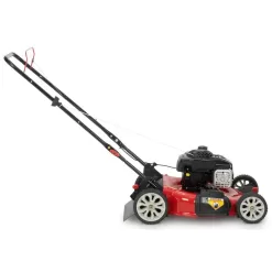 Troy-Bilt TB105B 21 in. 140 cc Briggs and Stratton Gas Walk Behind Push Lawn Mower with Mulching Kit Included