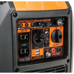 WEN 56235iX Super Quiet 2350/1900-Watt Gas-Powered Lightweight Portable Inverter Generator with Fuel Shut Off and CO Watchdog