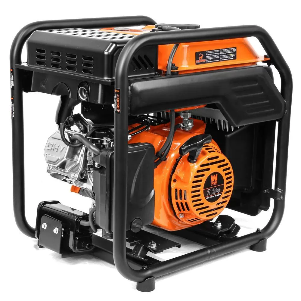 WEN GN400iX 4000/3500-Watt RV-Ready Gasoline Powered Open Frame Inverter Generator with CO Watchdog