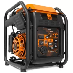 WEN GN400iX 4000/3500-Watt RV-Ready Gasoline Powered Open Frame Inverter Generator with CO Watchdog