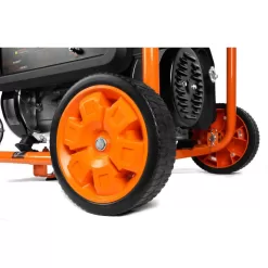 WEN DF430X 4375/3500-Watt Dual Fuel Portable Generator with Wheel Kit and CO Watchdog