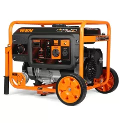WEN DF430X 4375/3500-Watt Dual Fuel Portable Generator with Wheel Kit and CO Watchdog