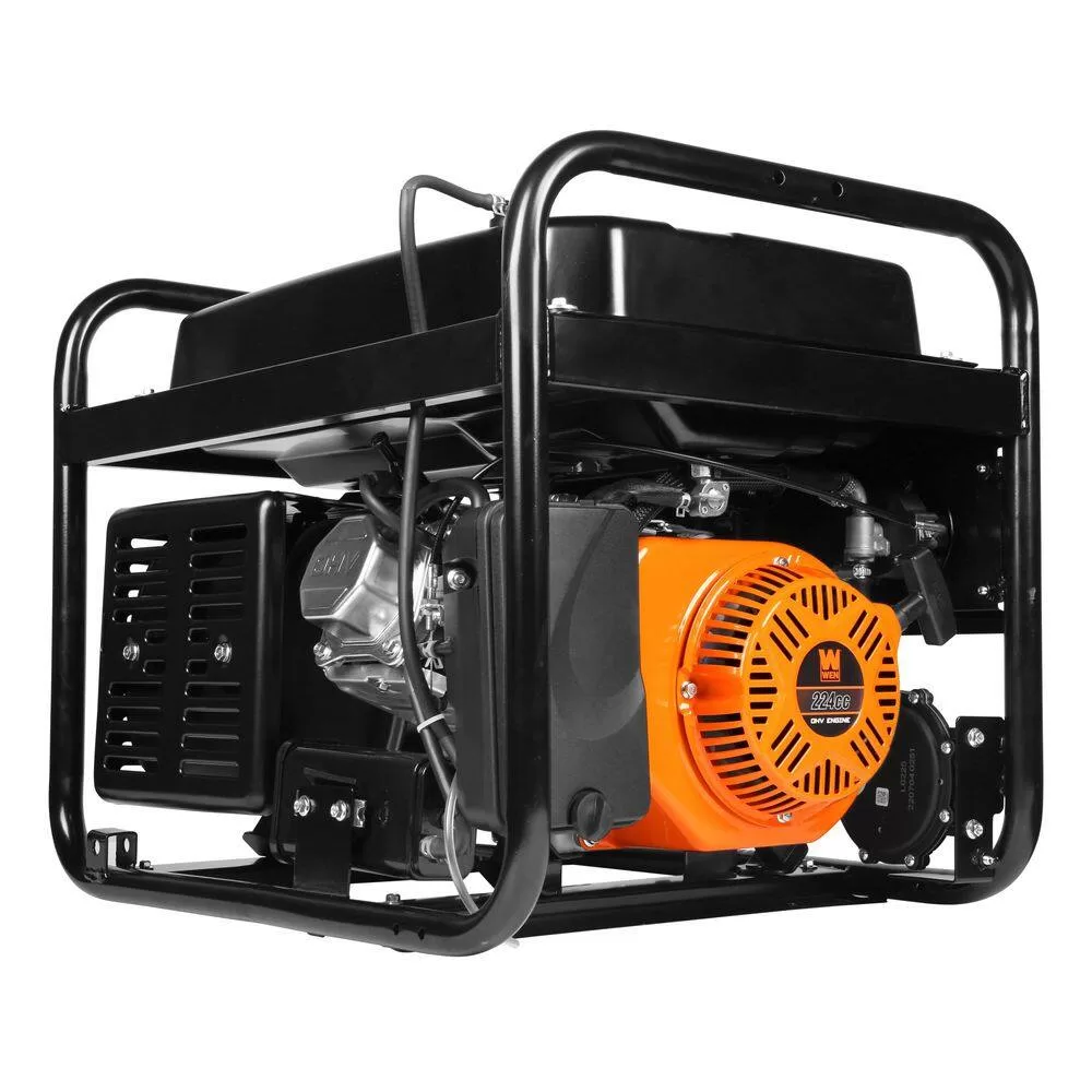 WEN DF472X 4750/3800-Watt 120-Volt/240-Volt Dual Fuel Portable Generator with CO Watchdog