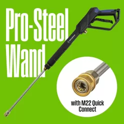 Westinghouse 3200 PSI 1.76 GPM 13 Amp Cold Water Electric Powered Pressure Washer with Turbo Nozzle and 5 Quick Connect Tips