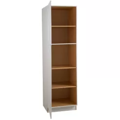 Hampton Bay Cambridge White Shaker Assembled Pantry Cabinet with Adjustable Shelves & Soft Close Doors (24 in. W x 24.5 in. D)