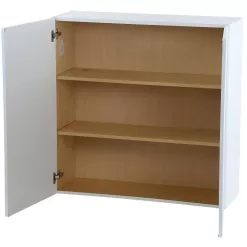 Hampton Bay Cambridge White Shaker Assembled Wall Cabinet with 2 Soft Close Doors (36 in. W x 12.5 in D x 36 in. H)