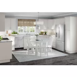 Hampton Bay Cambridge White Shaker Assembled Wall Cabinet with 2 Soft Close Doors (36 in. W x 12.5 in D x 36 in. H)