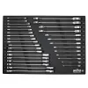 Wiha 30392 31-Piece Ratcheting Wrench Tray Set - SAE and Metric
