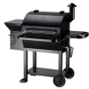 Z GRILLS ZPG-10002B 1060 sq. in. Wood Pellet Grill and Smoker PID 2.0 in Black