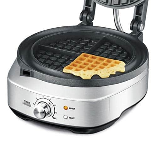 Breville No-Mess Classic Waffle Maker BWM520XL, Brushed Stainless Steel