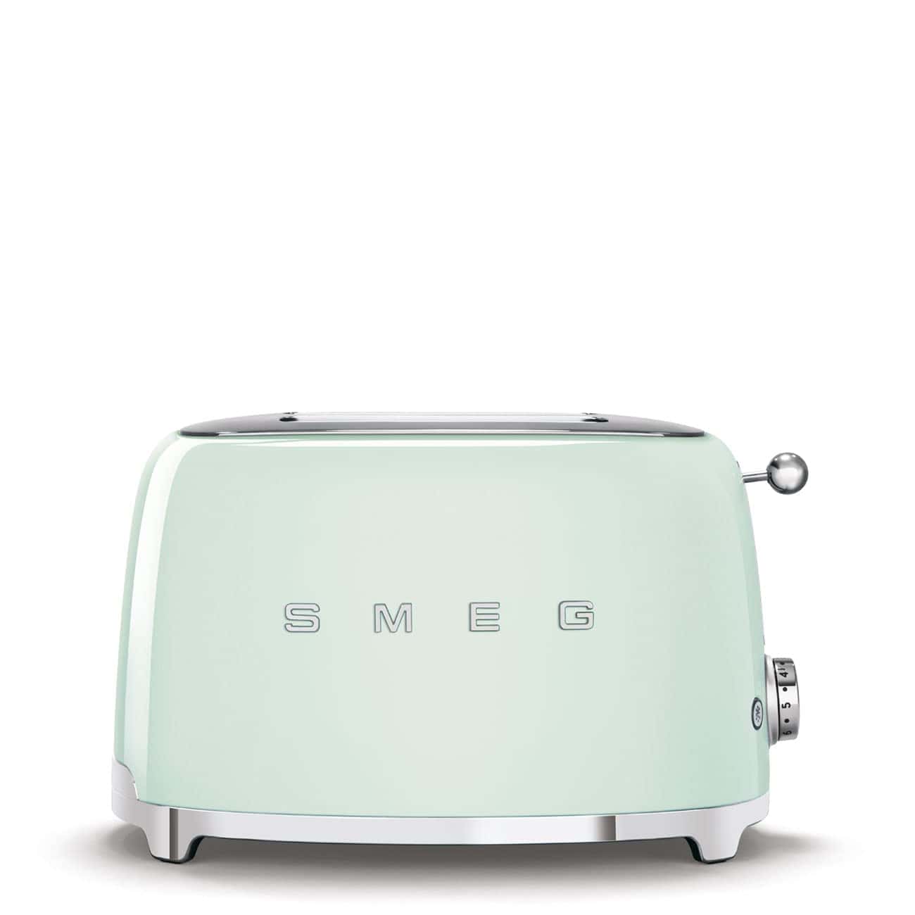 SMEG 50's Retro Style Aesthetic 2 Slice Toaster - Pastel Green