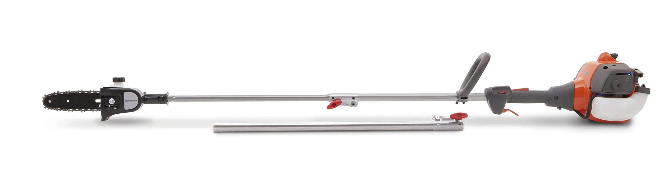 Husqvarna 128PS Gas Powered Pole Saw, 28-cc 2-Cycle Engine, 8-Inch Bar with 2.5-Feet Extension