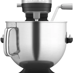 KitchenAid 7 Quart Bowl-Lift Stand Mixer, Cast Iron Black