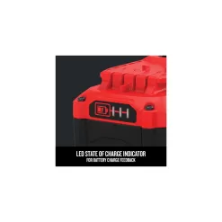 Craftsman V20 Battery and Charger, for Power Tool Kits and Outdoor Tools, 4.0 Ah, Lithium Ion Battery (CMCB204-CK)