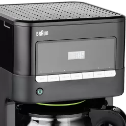 Braun BrewSense 12-Cup Drip Coffee Maker with Brew Strength Selector and Glass Carafe - Black