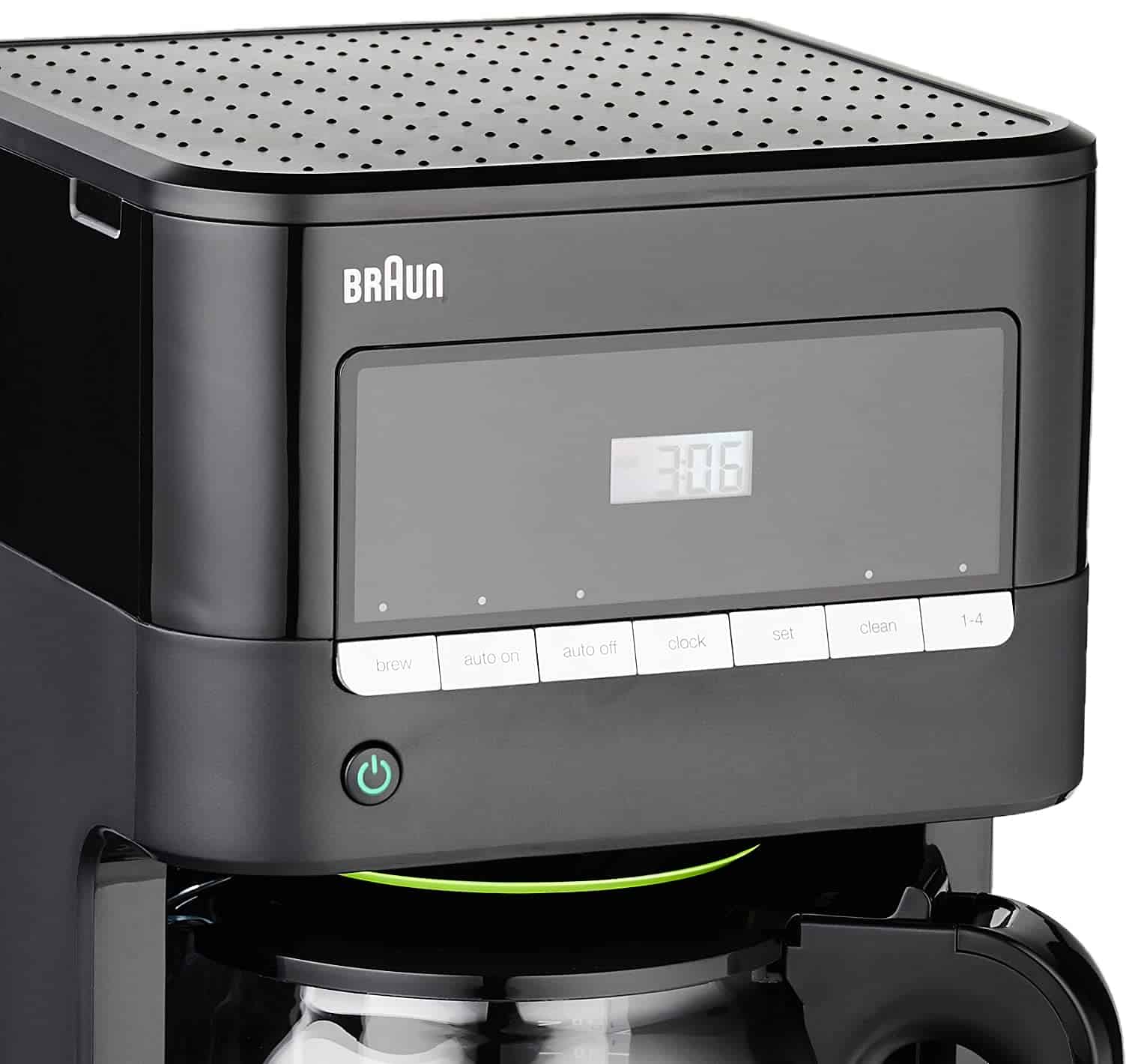 Braun BrewSense 12-Cup Drip Coffee Maker with Brew Strength Selector and Glass Carafe - Black