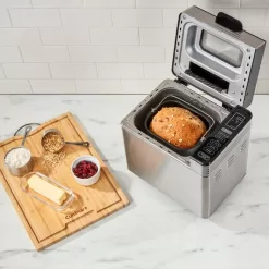 Cuisinart Convection Bread Maker Machine-16 Menu Options, 3 Loaf Sizes up to 2lbs, CBK-210, 12.25