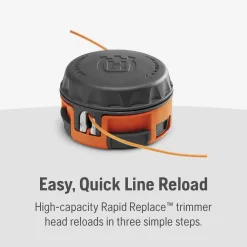 Husqvarna 330LK Gas String Trimmer, 28-cc 2-Cycle, 20-Inch Straight Shaft Gas Weed Eater with Rapid Replace Trimmer Head