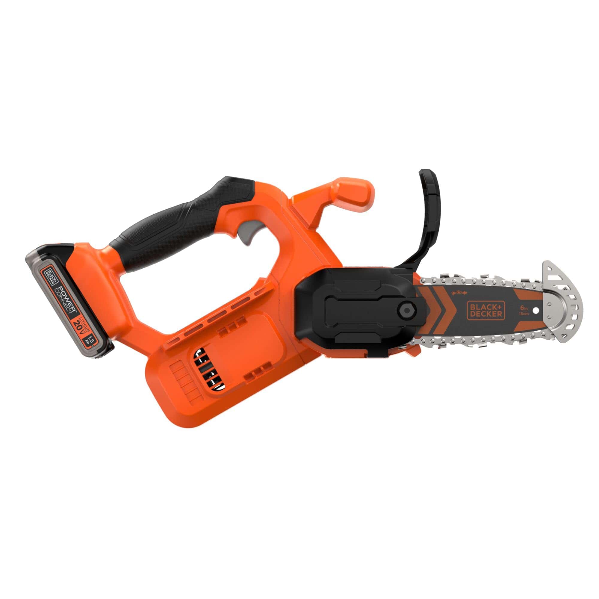 BLACK+DECKER 20V MAX Pruning Chainsaw Kit, Battery and Charger Included (BCCS320C1)